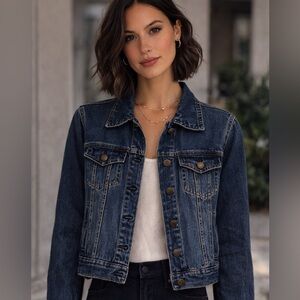 J Crew Indigo Denim Jacket